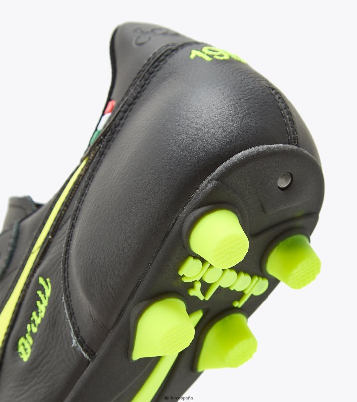 brasil italia og lt+ mdpu 8T8H4Z20 negro/amarillo fluo diadora hombres Diadora zapatos