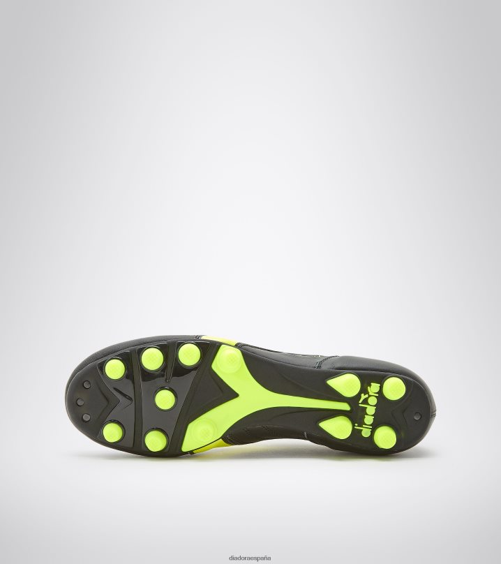 brasil italia og lt+ mdpu 8T8H4Z20 negro/amarillo fluo diadora hombres Diadora zapatos