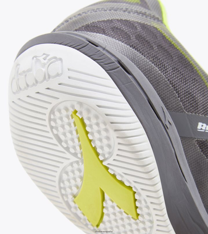 brasil sala id 8T8H4Z159 negro/amarillo fluo diadora hombres Diadora zapatos