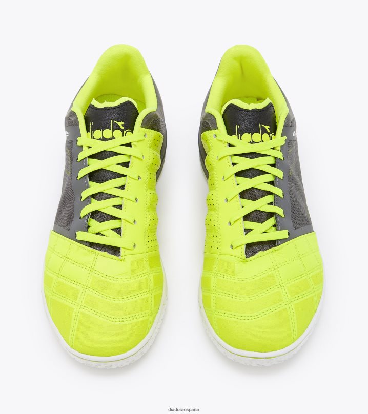 brasil sala id 8T8H4Z159 negro/amarillo fluo diadora hombres Diadora zapatos