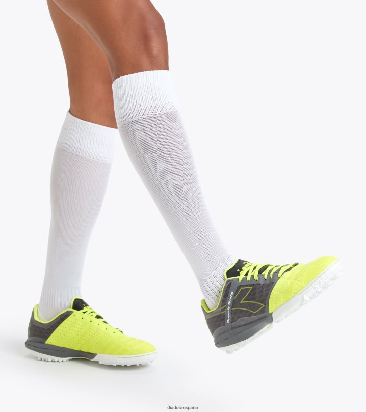 brasil sala tf 8T8H4Z168 negro/amarillo fluo diadora hombres Diadora zapatos