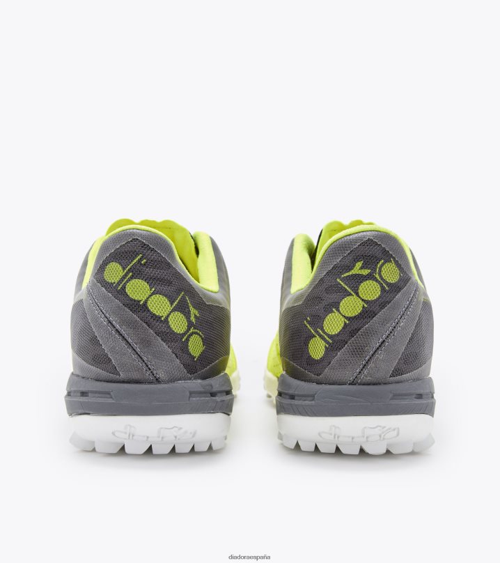 brasil sala tf 8T8H4Z168 negro/amarillo fluo diadora hombres Diadora zapatos