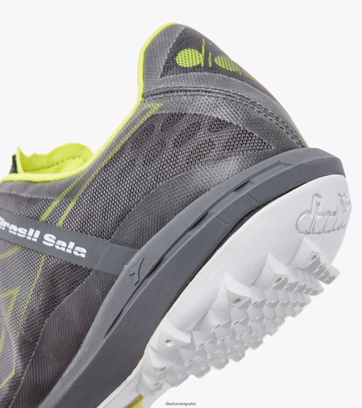 brasil sala tf 8T8H4Z168 negro/amarillo fluo diadora hombres Diadora zapatos