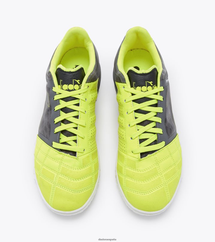 brasil sala tf 8T8H4Z168 negro/amarillo fluo diadora hombres Diadora zapatos