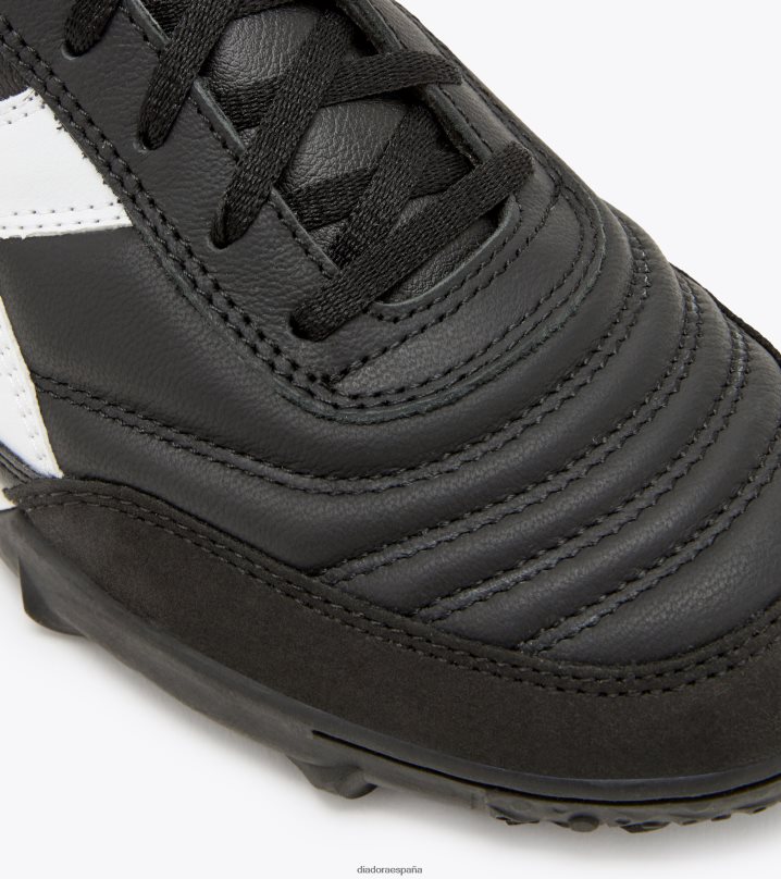 calcetto ii lt tf 8T8H4Z237 blanco negro hombres Diadora zapatos