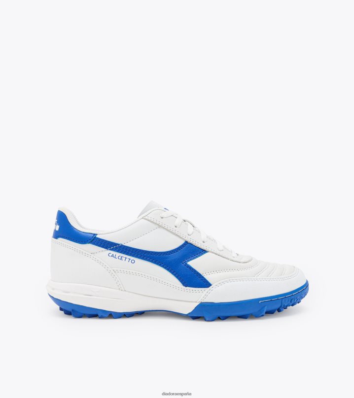 calcetto ii lt tf 8T8H4Z238 blanco óptico/azul real hombres Diadora zapatos