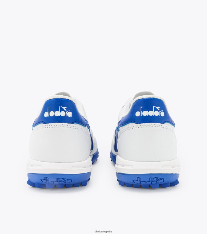 calcetto ii lt tf 8T8H4Z238 blanco óptico/azul real hombres Diadora zapatos