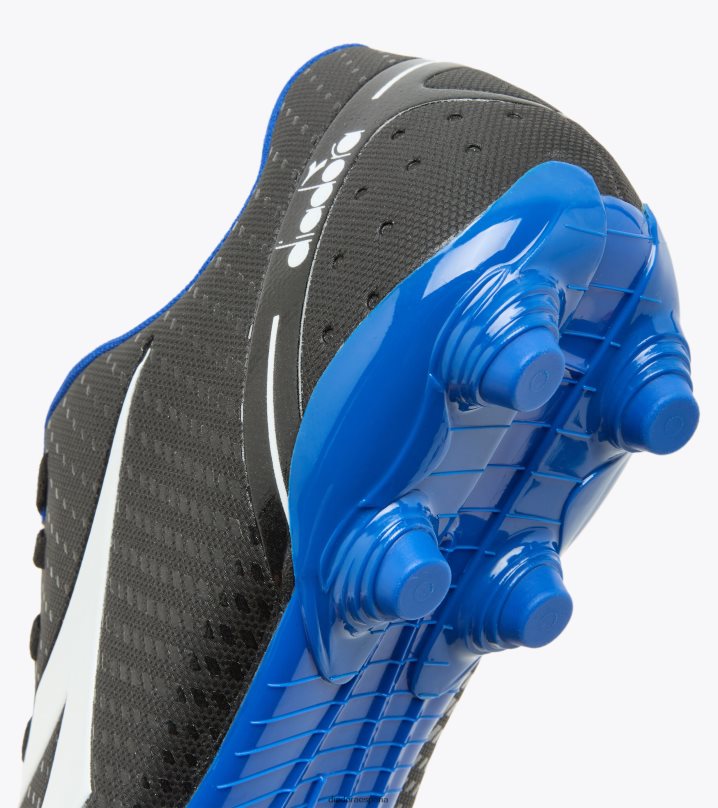 pichichi 5 mg14 8T8H4Z338 negro/blanco/azul rey hombres Diadora zapatos