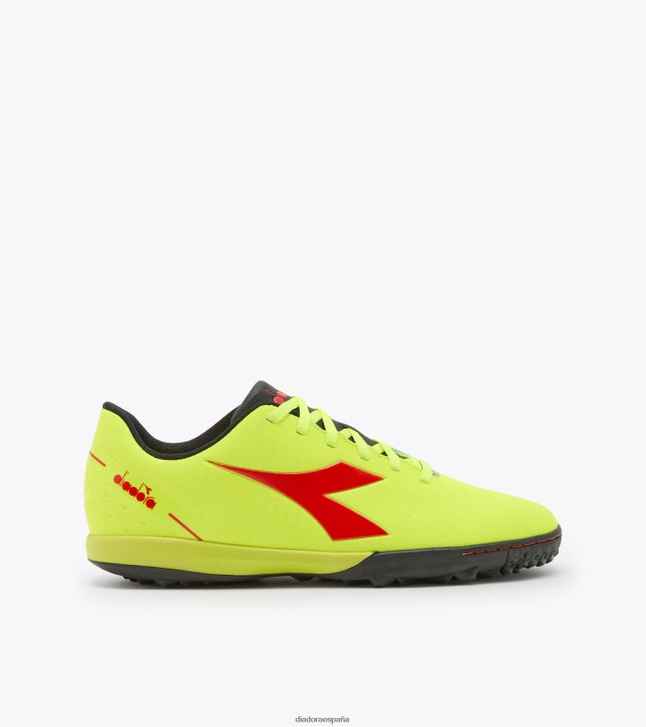 pichichi 5 tfr 8T8H4Z316 amarillo fluo dd/rojo milano/negro hombres Diadora zapatos