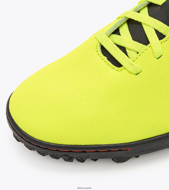 pichichi 5 tfr 8T8H4Z316 amarillo fluo dd/rojo milano/negro hombres Diadora zapatos