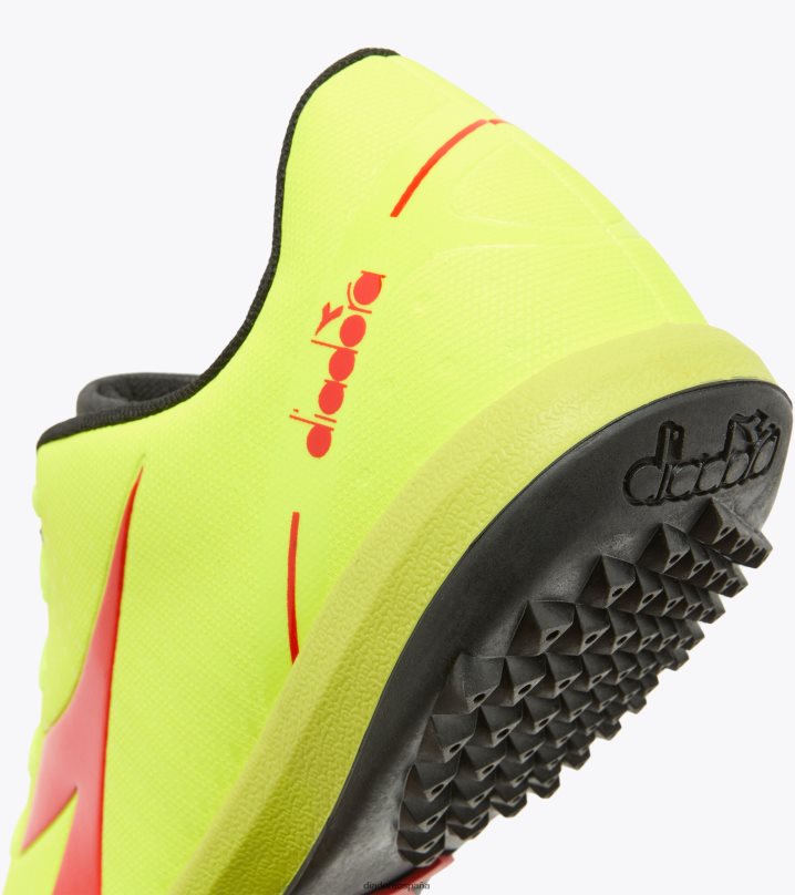 pichichi 5 tfr 8T8H4Z316 amarillo fluo dd/rojo milano/negro hombres Diadora zapatos