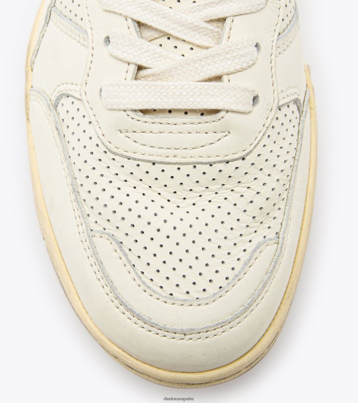 b.560 apulia usado italia 8T8H4Z8 papiro blanco hombres Diadora zapatos