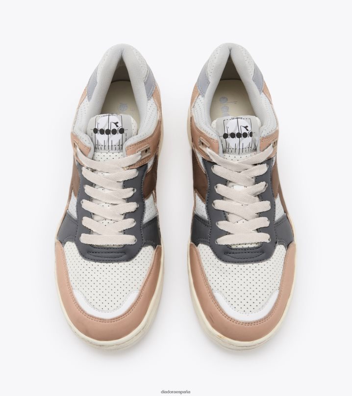 b.560 apulia usado italia 8T8H4Z9 amanecer azul hombres Diadora zapatos