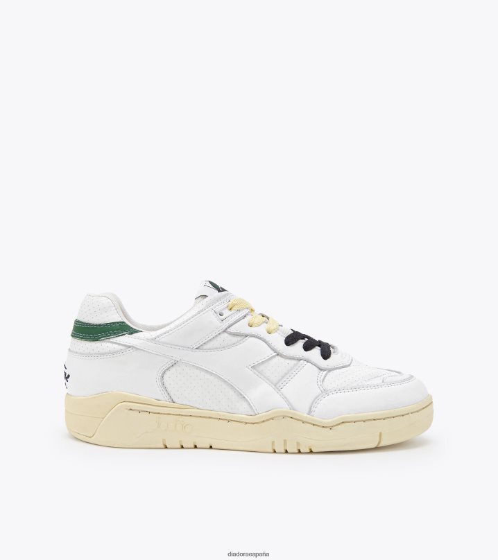 b.560 corcho usado italia 8T8H4Z6 blanco hombres Diadora zapatos