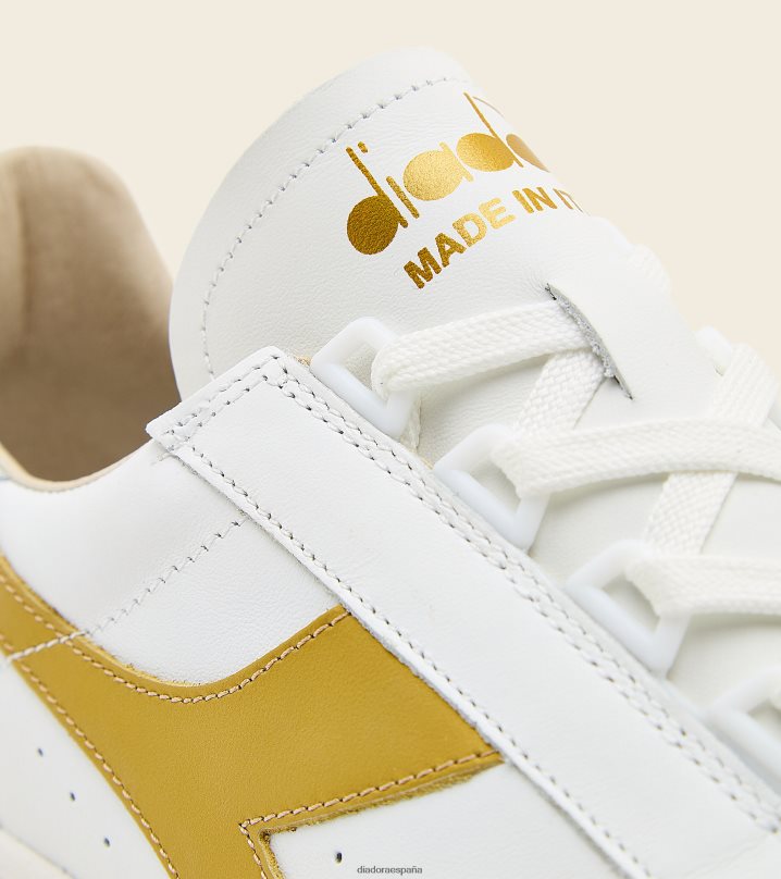 b.elite h italia deporte 8T8H4Z12 Oro blanco hombres Diadora zapatos