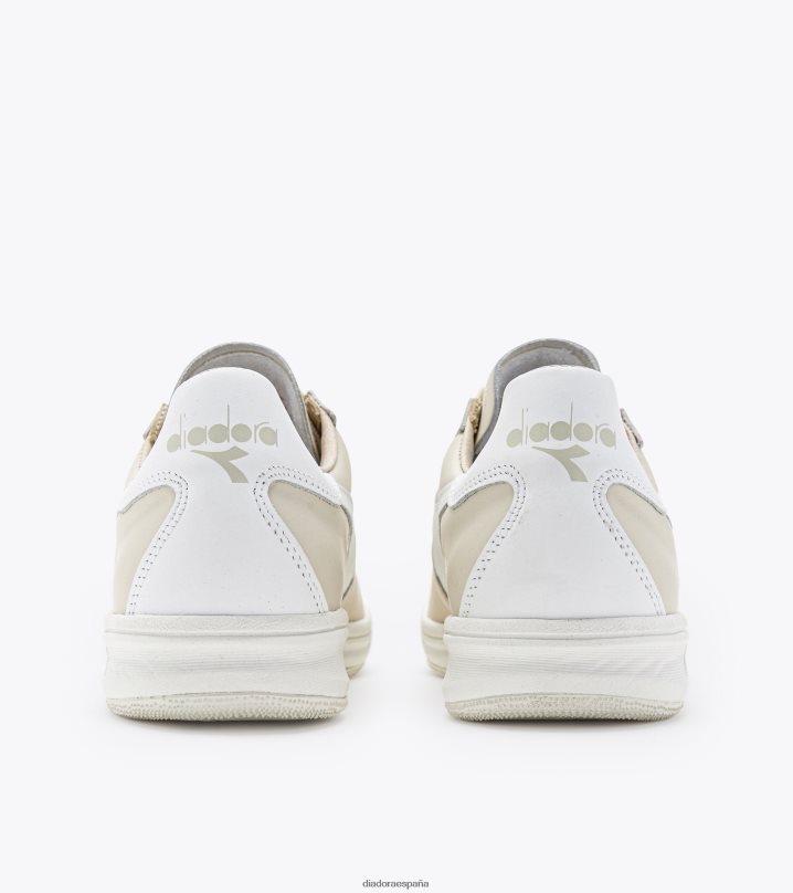b.elite h italia deporte 8T8H4Z13 marfil beis hombres Diadora zapatos