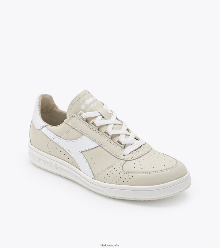 b.elite h italia deporte 8T8H4Z13 marfil beis hombres Diadora zapatos