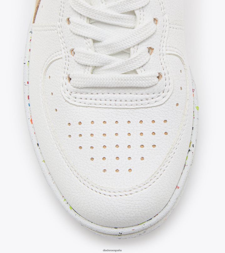 corte de fila de mi canasta 2030 8T8H4Z56 blanco/arena cálida hombres Diadora zapatos