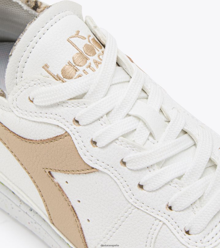 corte de fila de mi canasta 2030 8T8H4Z56 blanco/arena cálida hombres Diadora zapatos