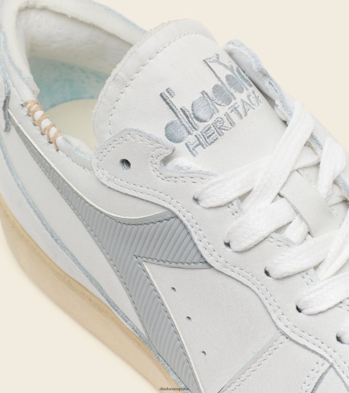 corte de fila de mi canasta 8T8H4Z58 blanco/azul amanecer hombres Diadora zapatos