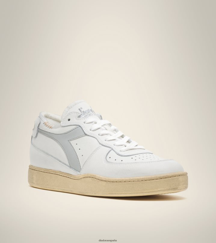 corte de fila de mi canasta 8T8H4Z58 blanco/azul amanecer hombres Diadora zapatos