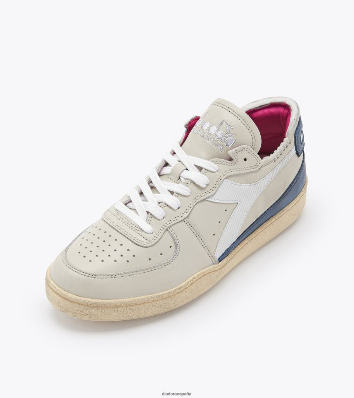 corte de fila de mi canasta 8T8H4Z63 gris claro hombres Diadora zapatos