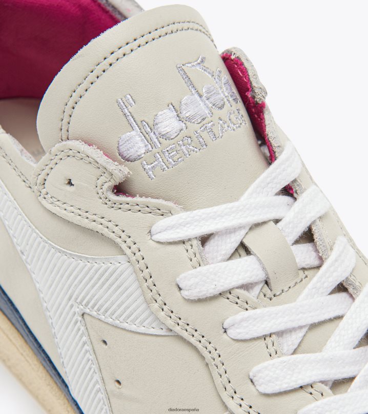 corte de fila de mi canasta 8T8H4Z63 gris claro hombres Diadora zapatos