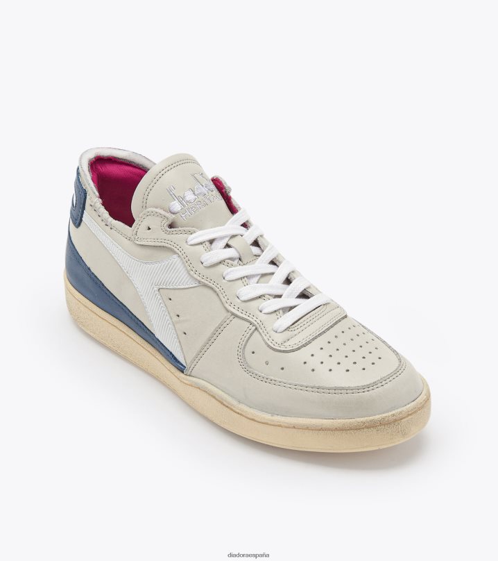 corte de fila de mi canasta 8T8H4Z63 gris claro hombres Diadora zapatos