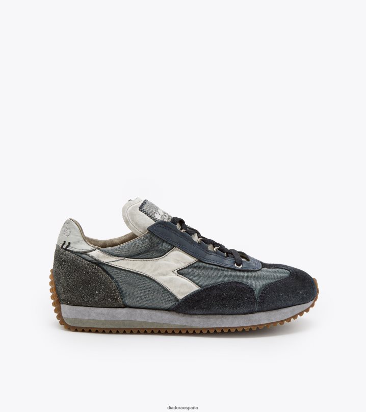 equipe h lavado a la piedra sucia evo 8T8H4Z76 coronel azul hombres Diadora zapatos