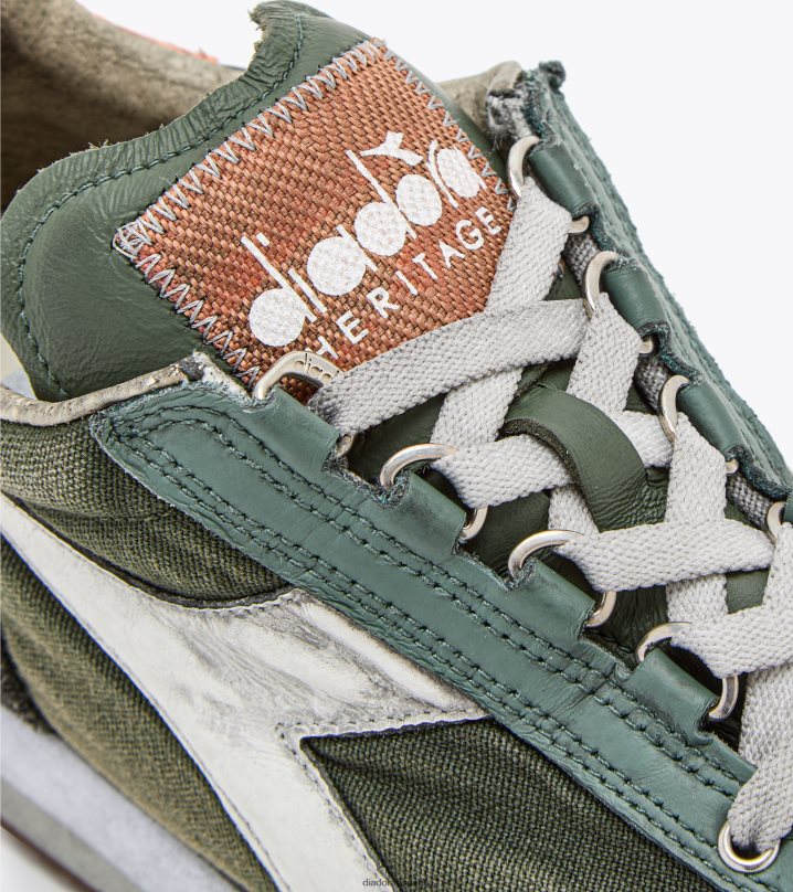 equipe h lavado a la piedra sucia evo 8T8H4Z77 tomillo verde hombres Diadora zapatos