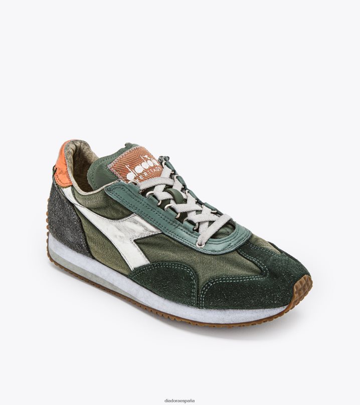 equipe h lavado a la piedra sucia evo 8T8H4Z77 tomillo verde hombres Diadora zapatos