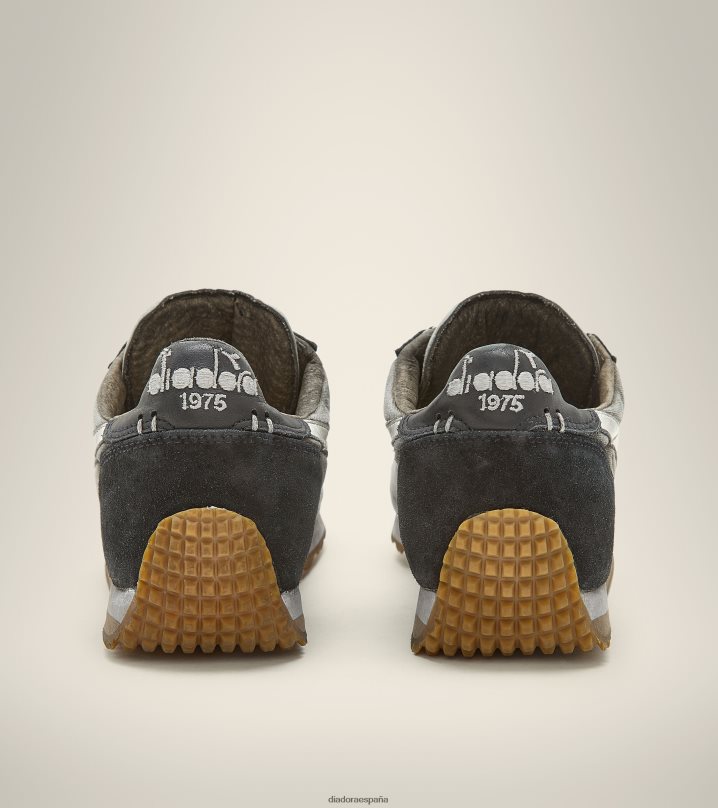 equipe h lavado a la piedra sucia evo 8T8H4Z83 tiro alto/blanco (c4890) hombres Diadora zapatos