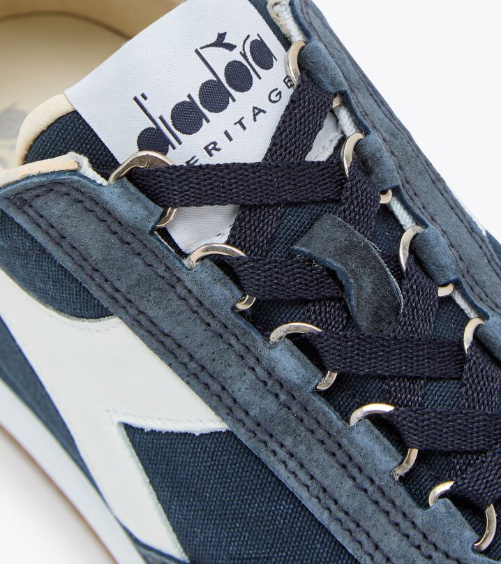 equipe h lona lavado a la piedra 8T8H4Z84 mezclilla azul hombres Diadora zapatos