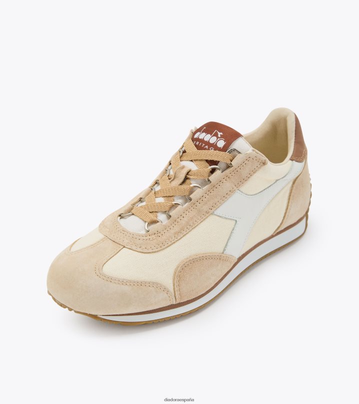 equipe h lona lavado a la piedra 8T8H4Z85 crema de nubes hombres Diadora zapatos