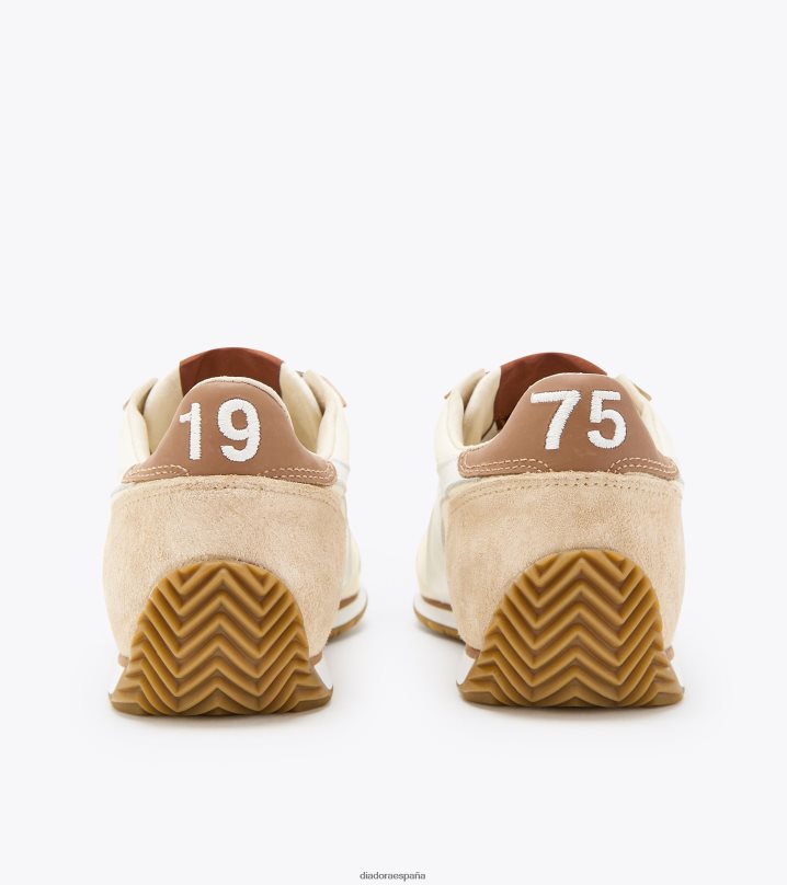 equipe h lona lavado a la piedra 8T8H4Z85 crema de nubes hombres Diadora zapatos