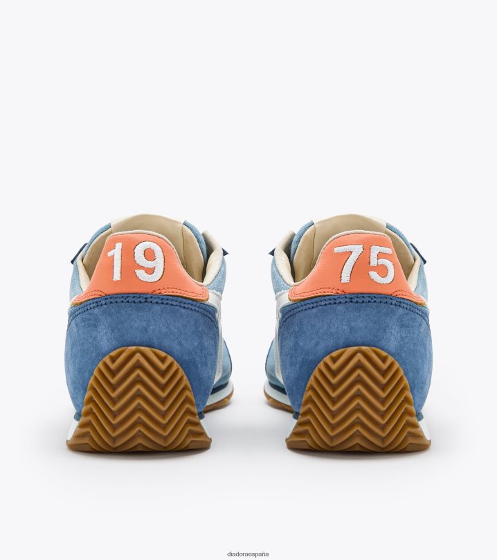 equipe h lona lavado a la piedra 8T8H4Z86 Londres azul cielo hombres Diadora zapatos