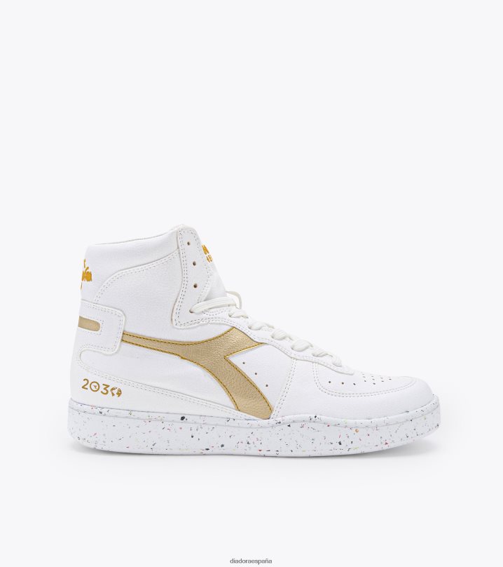 mi cesta 2030 8T8H4Z31 oro blanco/rico (c5363) hombres Diadora zapatos