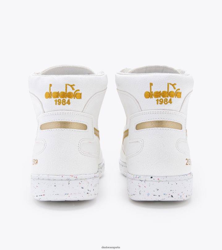 mi cesta 2030 8T8H4Z31 oro blanco/rico (c5363) hombres Diadora zapatos