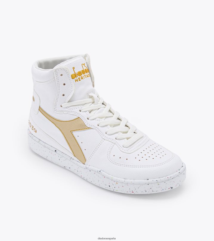 mi cesta 2030 8T8H4Z31 oro blanco/rico (c5363) hombres Diadora zapatos