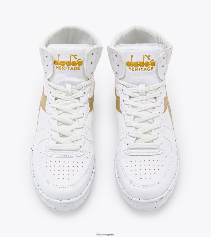 mi cesta 2030 8T8H4Z31 oro blanco/rico (c5363) hombres Diadora zapatos