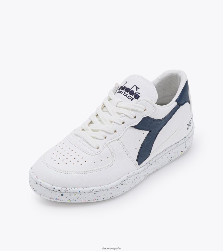 mi cesta baja 2030 8T8H4Z40 corsario blanco/azul hombres Diadora zapatos