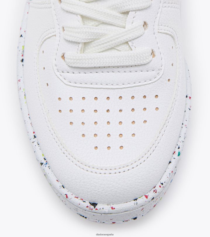 mi cesta baja 2030 8T8H4Z40 corsario blanco/azul hombres Diadora zapatos