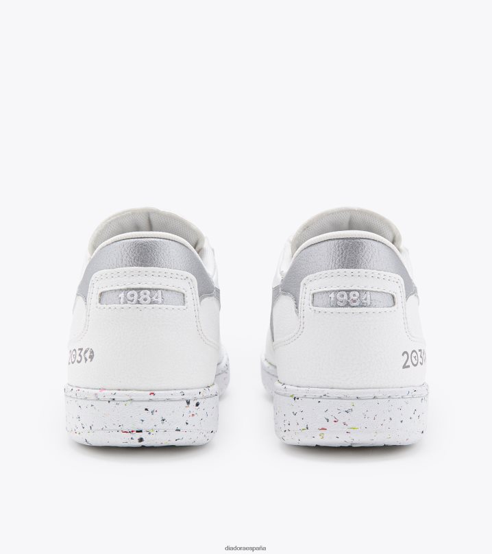 mi cesta baja 2030 8T8H4Z41 plata blanca hombres Diadora zapatos