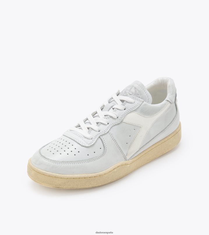 mi cesta baja usada 8T8H4Z67 blanco Blanco hombres Diadora zapatos