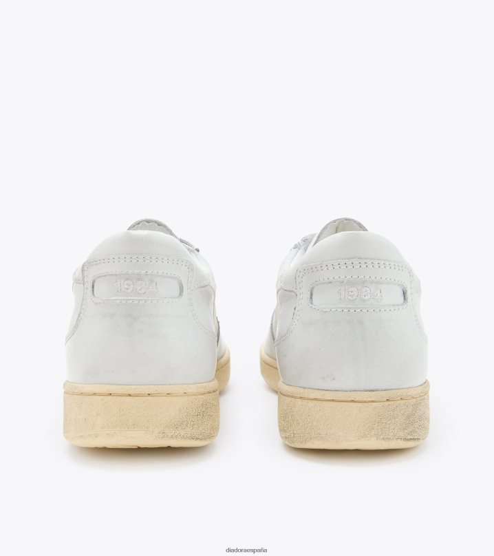 mi cesta baja usada 8T8H4Z67 blanco Blanco hombres Diadora zapatos