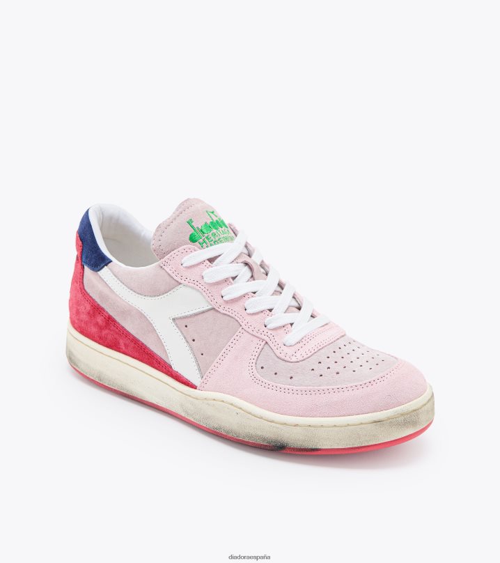 mi cesta bajo lampone italia 8T8H4Z22 rosa dulce (50210) hombres Diadora zapatos