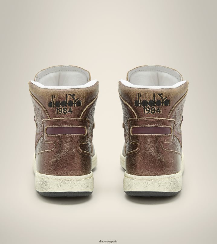 mi cesta metal usado 8T8H4Z39 higo violeta hombres Diadora zapatos