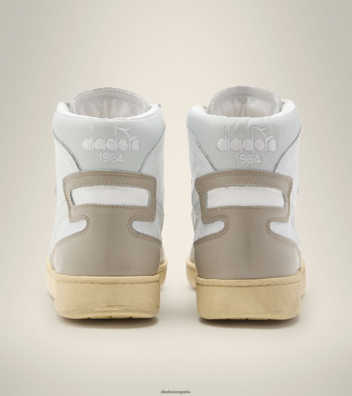 mi cesta usada 8T8H4Z43 blanco/adoquín hombres Diadora zapatos