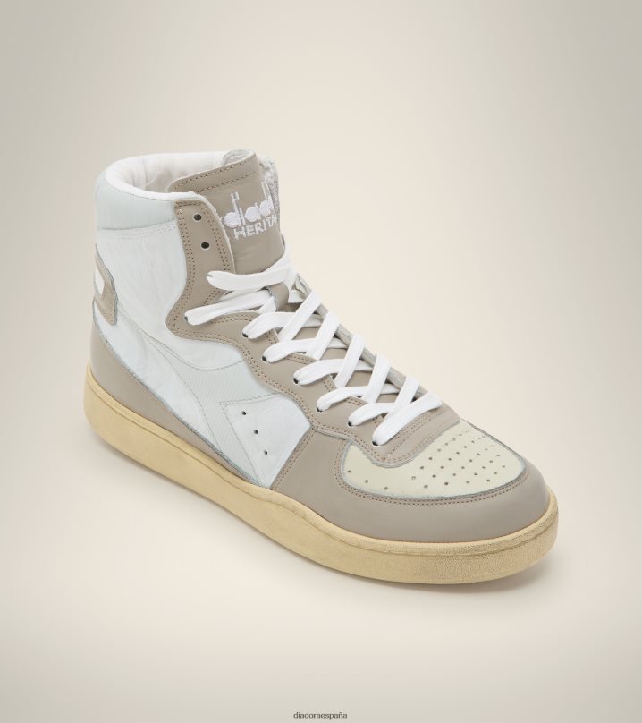 mi cesta usada 8T8H4Z43 blanco/adoquín hombres Diadora zapatos