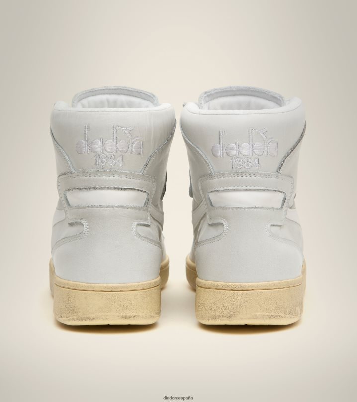 mi cesta usada 8T8H4Z44 blanco Blanco hombres Diadora zapatos